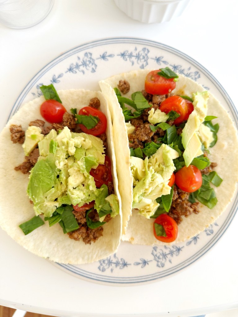 image of homemade tacos